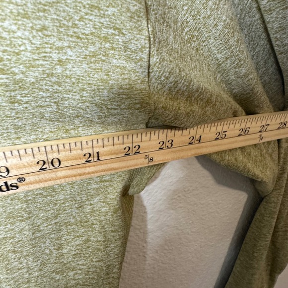 Athleta Uptempo‎ II Hoodie Sweatshirt Olive Green Lounge Athleisure Size L - Picture 9 of 10